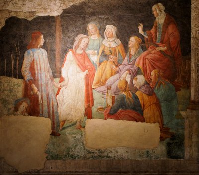 The Young Man and the Arts by Sandro Botticelli